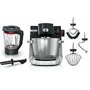 Bosch Serie 6 MUMS6ZS17 food processor 1600 W 5.5 L Black  Stainless steel