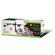 Desktop Swivel Mount for Three Monitors 13-24 Inch 30kg