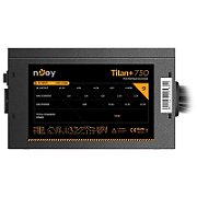 Sursa NJOY TITAN+ 750W 80+ BRONZE, ATX, Active PFC, Protectie OVP / OCP / SCP / OPP, negru