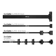 Sursa NJOY TITAN+ 650W 80+ BRONZE, ATX, Active PFC, Protectie OVP / OCP / SCP / OPP, negru