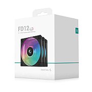 Ventilator Deepcool R-FD12-BKAPN3-G ,120 x 120 x 25 mm ,400 - 2050 rpm ,Negru ,ARGB 