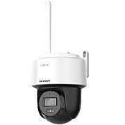 Camera de supraveghere IP PT Hikvision DS-2DE2C400IWG/W(2.8MM)(W), lentila fixa: 2.8mm, iluminare: Color: 0.01 Lux @ (F1.6, AGC ON),B/W: 0.005 Lux @ (F1.6, AGC ON),0 Lux cu IR: 30m, microfon si difuzor incorporat, slot card de memorie: microSD/microSDHC/microSDXC card, up to 512 GB, alarma la