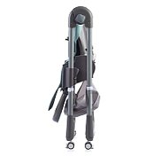 Scaun de masa cu inaltime reglabila, spatar ajustabil in 4 pozitii, pliabil, blue, U-Grow