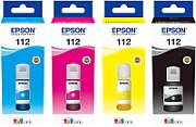 Cartus cerneala Epson T06C64A ,Black/tri-color ,4 x 65 ml ,Original (112) 