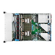 Server HPE ProLiant DL380 Gen10, Rack 2U, Intel Xeon Silver 4309Y (8 C / 16 T, 2.80 GHz - 3.60 GHz, 12 MB cache, 105 W), 64 GB DDR4 ECC, 2 x 480 GB SSD, 8 x SFF, 2 x 800 W, Fara sistem de operare
