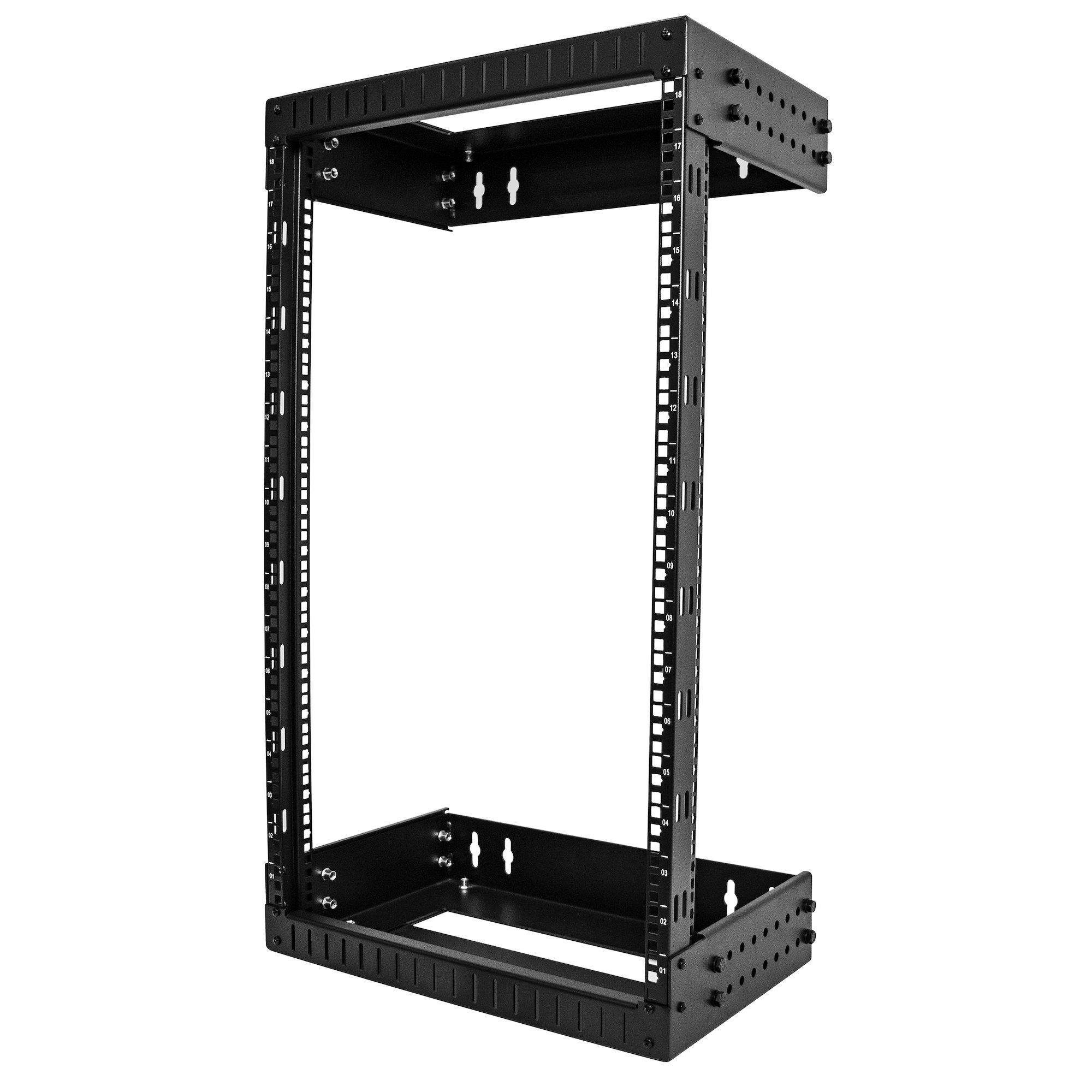 18U OPEN FRAME EQUIPMENT RACK/EQUIPMENTRACK 18U ADJUSTABLE DEP