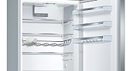 Bosch Serie 6 KGE49AICA fridge-freezer Freestanding 419 L C Stainless steel