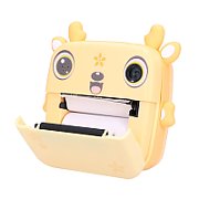 Extralink Set | Thermal Printer EPP-006 Yellow + Thermal Paper 3 Rolls | fawn