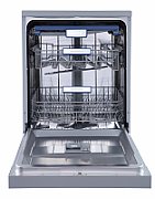 Masina de spalat vase Heinner HDW-FSM60714AXD+++, 14 seturi, 7 programe, clasa de eficienta energetica D, Auto-door opening, control  electronic, display LED, programe:  Auto, Rapid, Intensiv, Universal, Pahare, 90minute, Half load (dual zone), pornire intarziata (1-24h), optiuni: Extra uscare