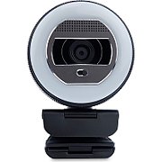 TERRA Webcam Halo mit LED-Lichtkranz (C1868pro) und Privatschieber Full-HD, Auto Focus, Stereo Mic, Privacy Slider