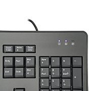 TERRA Keyboard 1500 Corded [DE] USB black Copilot QWERTZ, 105 Tasten, kabelgebunden, 1,80m