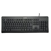 TERRA Keyboard 1500 Corded [FR] USB black/noir Copilot AZERTY, 105 Tasten, kabelgebunden, 1,80m