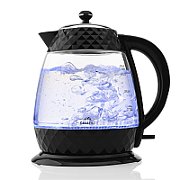 Eta Crystal black glass kettle 315490000