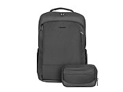 NATEC KUDU PLUS LAPTOP BACKPACK WITH ORGANIZER BLACK 15.6  16 L