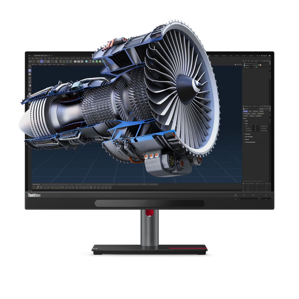 Monitor 27 inch Lenovo 63F1UAT3EU 3840x2160(2D), 1920x2160(3D), 60 Hz