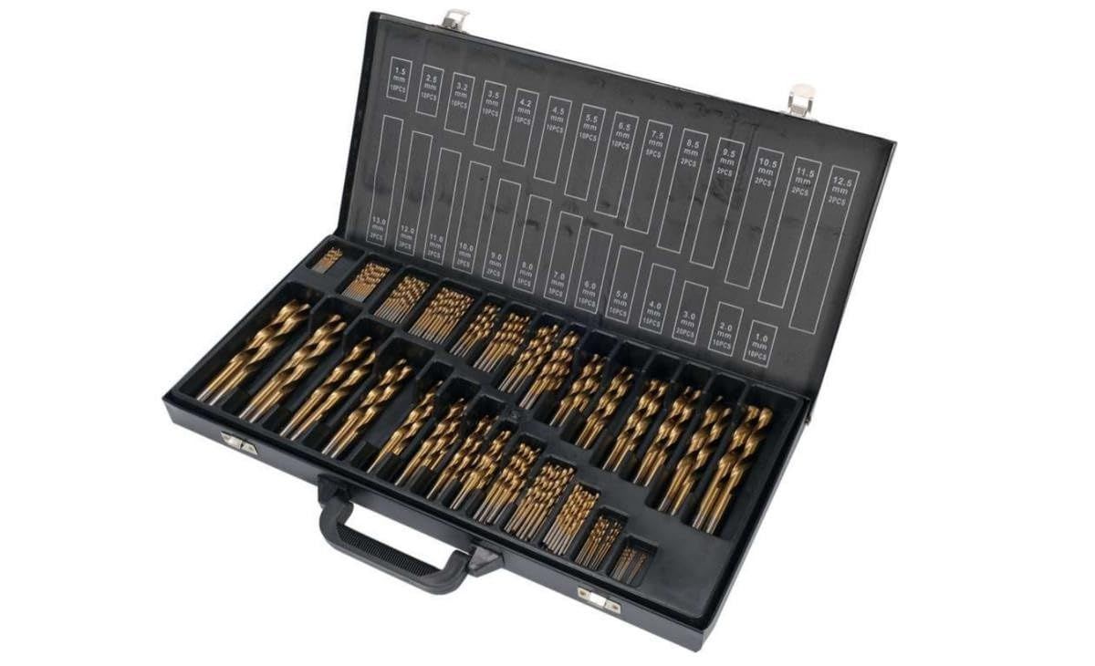 YT. METAL TITANIUM DRILL BIT 190pcs. /1-13mm