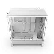 NZXT H5 FLOW (2024) MIDI TOWER CASE WITH WINDOW WHITE