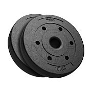 Bituminous Weight Set 2x10kg  51mm Hole - for Olympic Barbells  REBEL ACTIVE