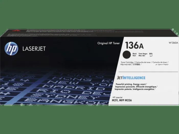 HP 136A BLACK ORIGINAL/LASERJET TONER CARTRIDGE