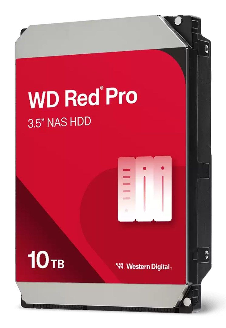 WD HD3.5  SATA3 10TB WD103KFBX / 24x7 / NAS (Di) 256MB / 7200rpm / CMR