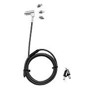 Dicota Universal Sec.Cable Lock 3Exchangeable masterkeyed