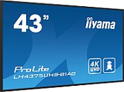 IIYAMA IIYAMA 108cm  (43 ) LH4375UHS-B1AG 16:9 DVI+HDMI+USB IPS retail