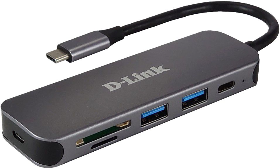 D-Link DUB-2333  5-in-1 USB-C Hub mit HDMI/USB-PD retail