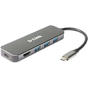 D-Link DUB-2333  5-in-1 USB-C Hub mit HDMI/USB-PD retail