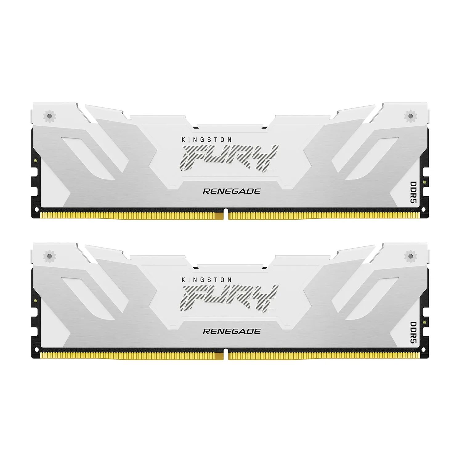 Memorie Kingston FURY Renegade 48 GB DDR5 CUDIMM 8400 MHz CL40, kit 2 x 24 GB, XMP 3.0, Alb-argintiu