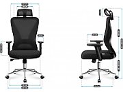 MA-Manager 3.5 Black office chair