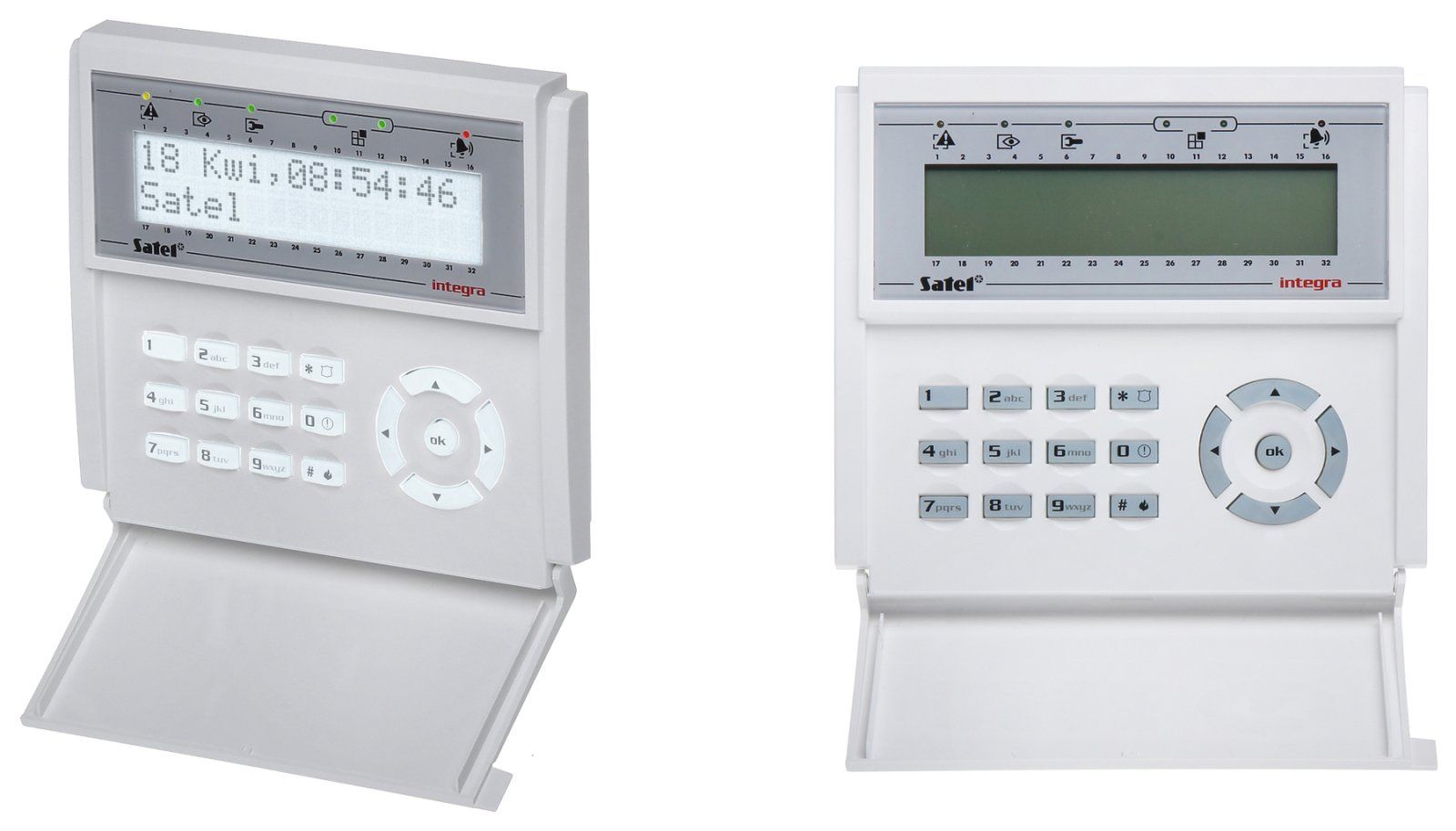 SATEL LCD Keypad (white backlight) INT-KLCD-W