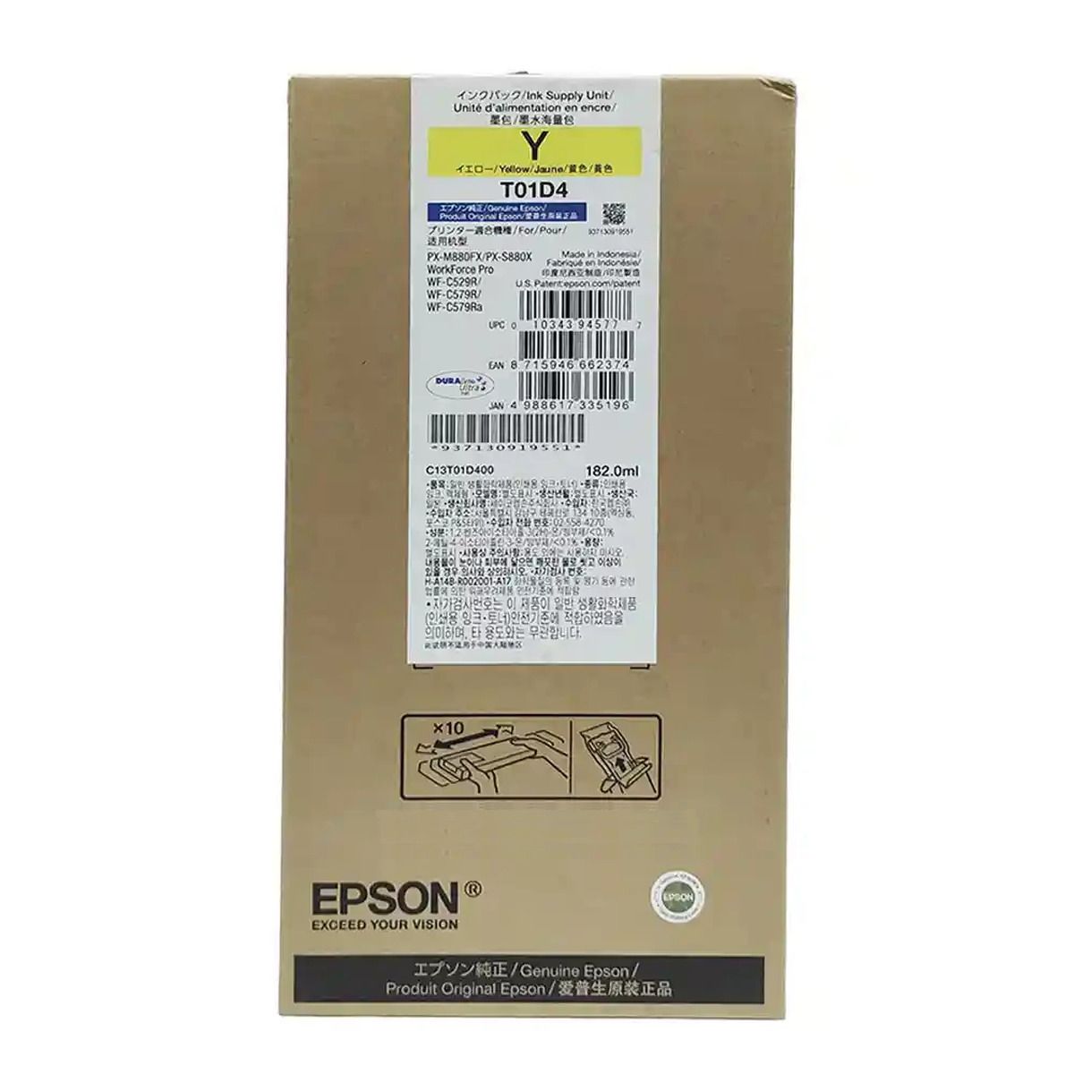 Epson WorkForce Pro WF-C529R / C579R Yellow XXL Ink Supply Unit