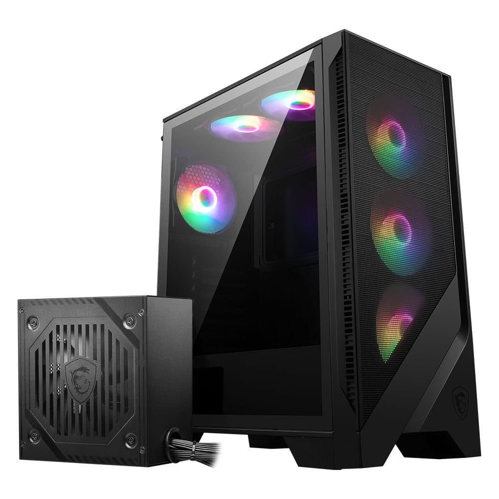 MAG FORGE 120A B65, Mid Tower, RGB, Sursa 650W, Negru