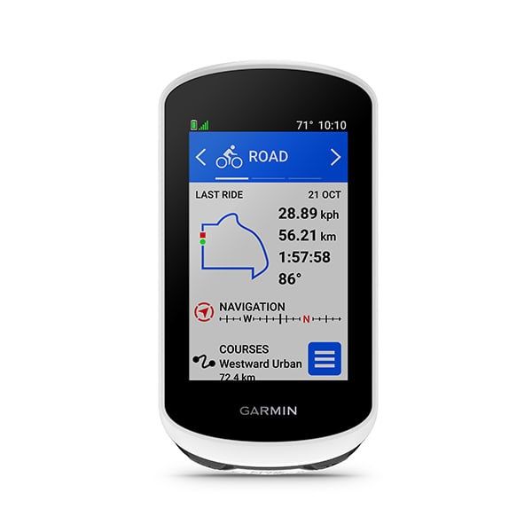 Garmin Edge Explore 2 7.62 cm (3 ) Wireless bicycle computer Black  White