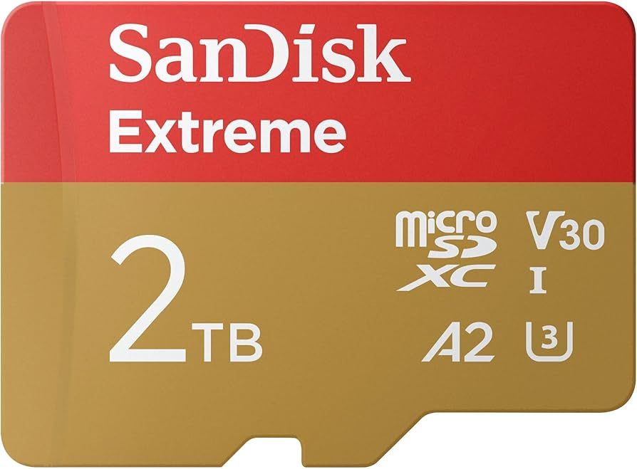 EXTREME PLUS 2TB MICROSDXC/UHS-I CARD WITH ADAPTER