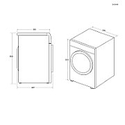Candy Smart Pro CSOE H8A2TE-S tumble dryer Freestanding Front-load 8 kg A++ White