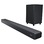 SOUNDBAR HORIZON HAV-S5950W / System 2.1 / Max Audio Power 160W (40W x2 + 80W) / Digital Optical / AUX (3.5mm) / HDMI-ARC (CEC) / BT 5.4 / USB Playback / DOT-Matrix Display / Remote + Button Keys / Impedance: 6Ω x2 + 4Ω / Signal to Noise Ratio (SNR): 73dB / Wall-Mount Ready / Full Size / Titanium