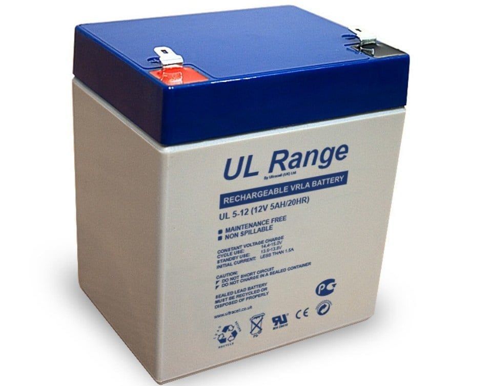 BATTERY 12V 5AH/UXL5-12 ULTRACELL