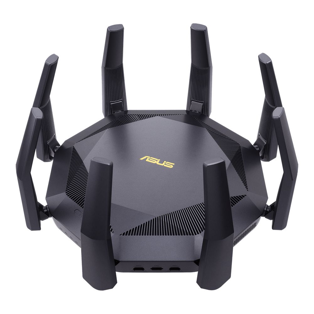 Asus ASUS RT-AX89X AX6000 AiMesh router wireless Ethernet Bandă dublă (2.4 GHz/ 5 GHz) 4G Negru