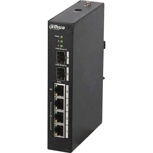 DAHUA SWT POE 4PORTS PFS3206-4P-120