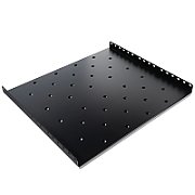 RAFT FIX SPACER 1U pentru rack 19 , adancime 475mm, pt. cabinet de 800mm, suporta capacitate ridicata, vopsea antistatic, otel 1.2mm, black,  SPSF-1U475H-BK-03 