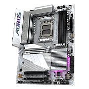 GIGABYTE B650E AORUS ELITE X AX ICE Motherboard - AMD Ryzen 9000 Series CPUs  12+2+2 Phases VRM  up to 8000MHz DDR5 (OC)  1xPCIe 5.0 + 2xPCIe 4.0 M.2  2.5GbE LAN  WIFI 6E  USB 3.2 Gen 2