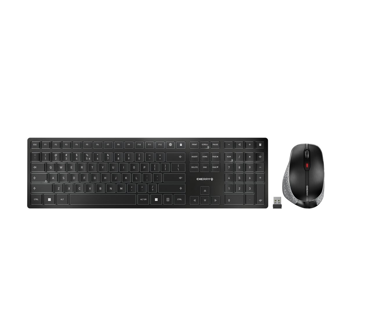 DW 9500 SLIM KEYBOARD COMBO/WIRELESS BLACK CZECHIA / SLOVAKI
