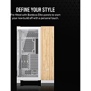 Carcasa CORSAIR 6500X Mid-Tower Dual Chamber E-ATX WHITE/BAMBOO WOOD Tempered Glass, Cooling Layout -fata: none, sus: 3x120mm sau 3x140mm, lateral: 3x120mm, jos: 3x120mm sau 3x140mm, spate: 1x120mm sau 1x140mm Compatibilitate Radiator -fata: none, sus: 360mm 280mm 240mm, lateral: 360mm 240mm, jos