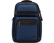Lenovo ThinkPad Executive 16  Backpack, 22L capacity, 36.2 x 25.3 x 2.2 cm, 1.8kg, Outside Fabric Material: polyester 88%, leather 12%, Navy