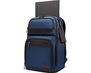 Lenovo ThinkPad Executive 16  Backpack, 22L capacity, 36.2 x 25.3 x 2.2 cm, 1.8kg, Outside Fabric Material: polyester 88%, leather 12%, Navy