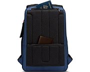 Lenovo ThinkPad Executive 16  Backpack, 22L capacity, 36.2 x 25.3 x 2.2 cm, 1.8kg, Outside Fabric Material: polyester 88%, leather 12%, Navy
