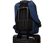 Lenovo ThinkPad Executive 16  Backpack, 22L capacity, 36.2 x 25.3 x 2.2 cm, 1.8kg, Outside Fabric Material: polyester 88%, leather 12%, Navy