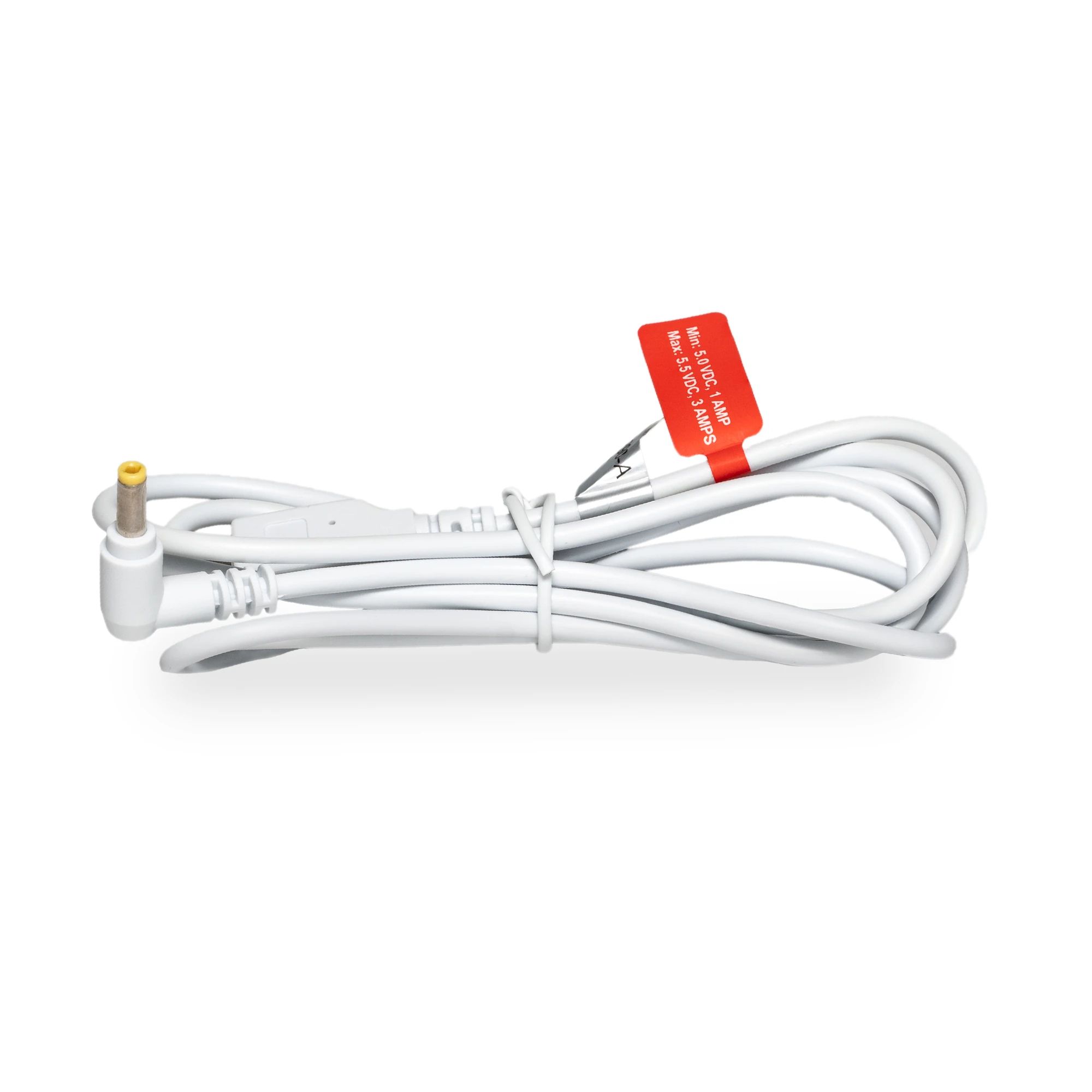 7/600/700 SERIES USB A MALE TO/DC PLUG CHARGING CBL WHT 1.5M