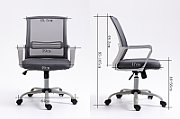Office armchair ACTIVEJET YK01 grey